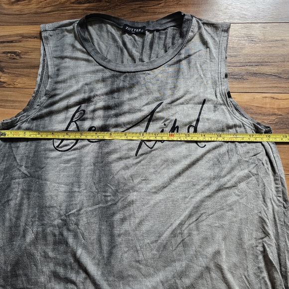 Zutter Be Kind Tank Top Small - Picture 4 of 6